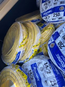 Romex electrical wire rolls