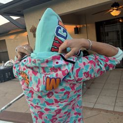 Multi Colour Bape Hoodie