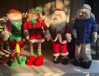 Christmas Plush Figures