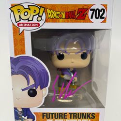 Anime / Autographed DragonBall Z (DBZ) - Future Trunks #702 (Signed by Eric Vale - JSA COA)