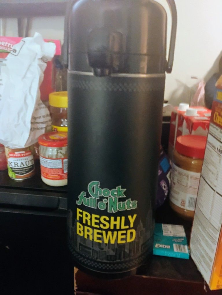 Chock Full O' Nuts Coffee Container/Dispenser