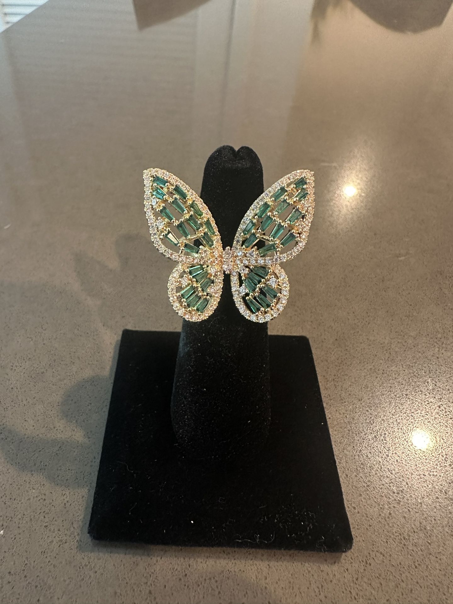 Women Butterfly Cocktail Ring
