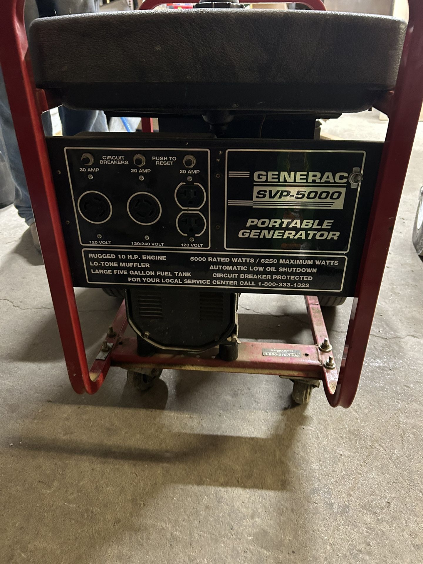 Not A Bad Looking Generator Need Some Work Don’t Run Right Now, But It Looks Like It’s Been Running Recently