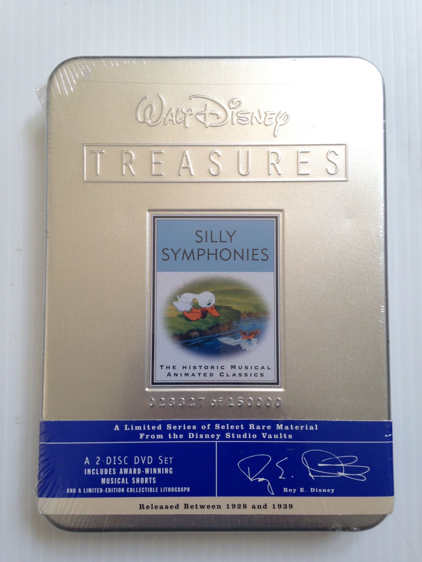 WALT DISNEY TREASURES DVD SET - SILLY SYMPHONIES - NEW and SEALED! (#023327 of 150000)