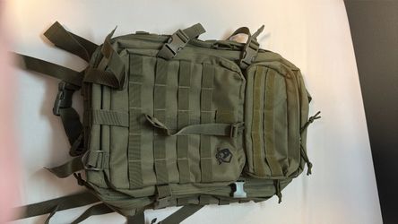 Olive Green Tactical MOLLE Backpack