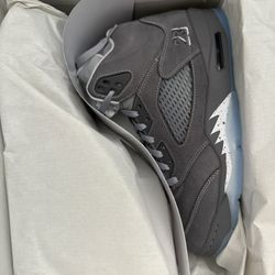 Jordan 5 Wolf Grey Sz 10