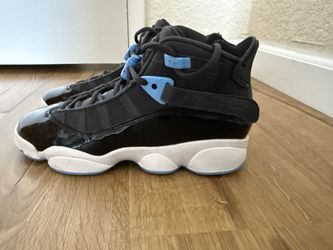 jordan's 6 ring black and blue