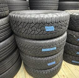 275 65 20 GoodYear Wrangler Set of 4 Used