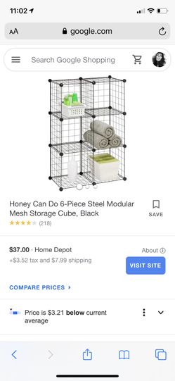 Wore cube organizer