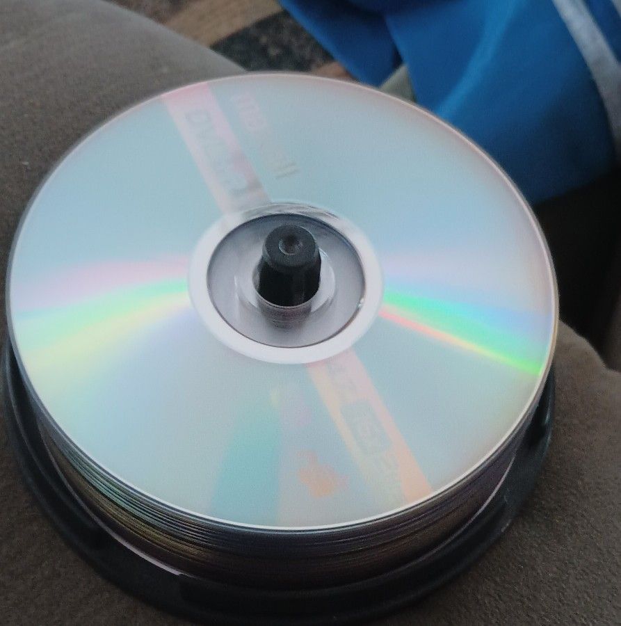 24 Single Dvr-RW's Maxell 634046 4.7 GB DVD+RW