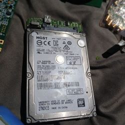 HGST 2.5-inch internal hard disk drive (HDD). 