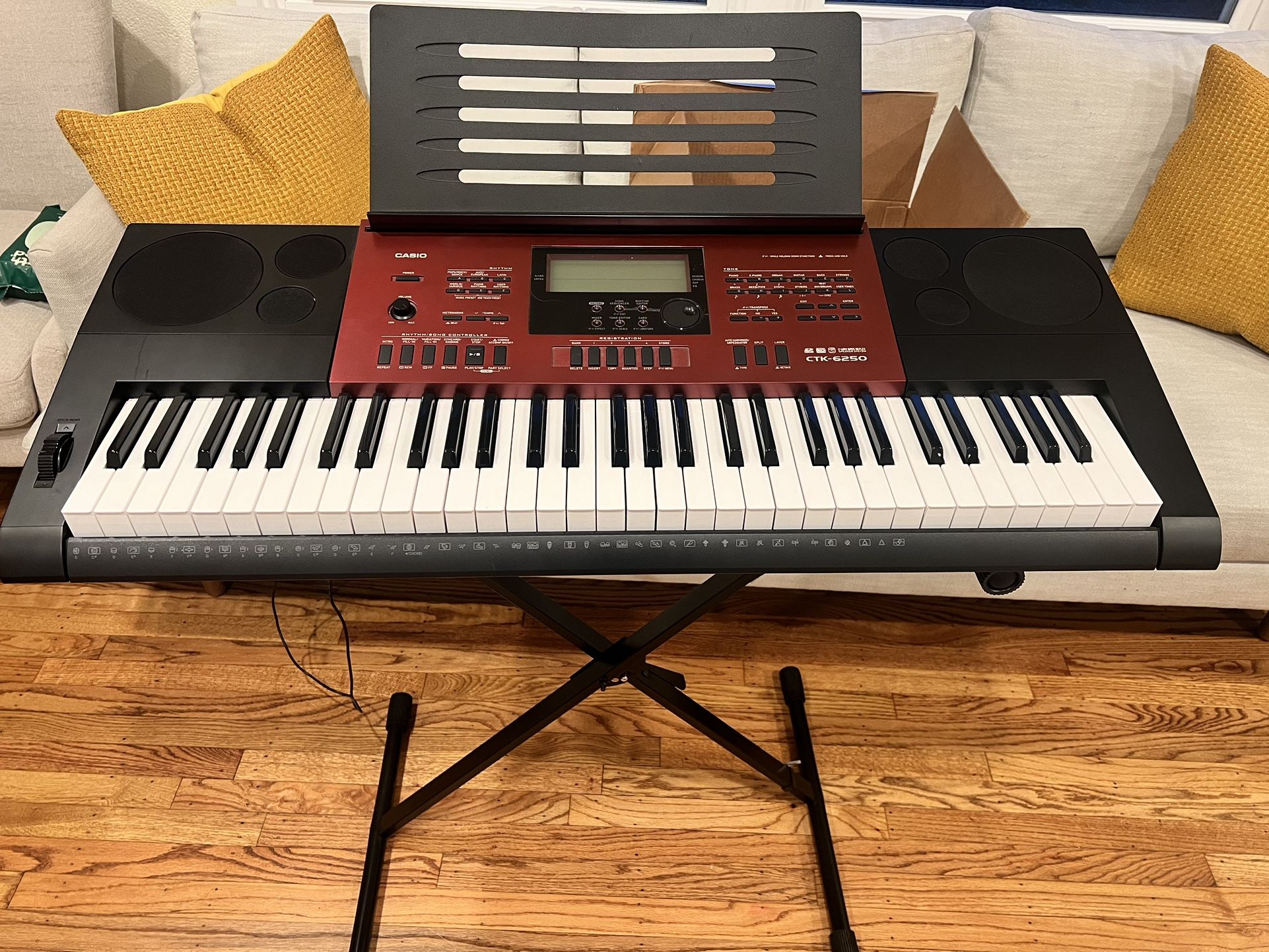 Casio Portable keyboard CTK-6250