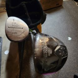 Golf Bag And Clubs