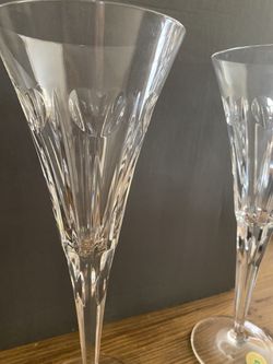 Waterford Crystal Millennium Love Toasting Champagne Flutes Thumbnail