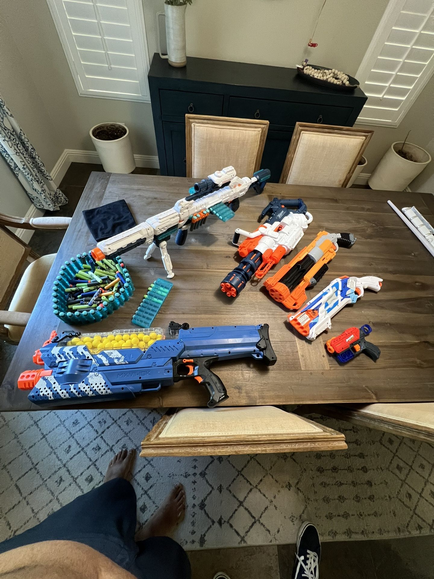 Nerf Gun Lot