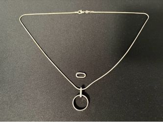 Stainless steel snake chain with ring