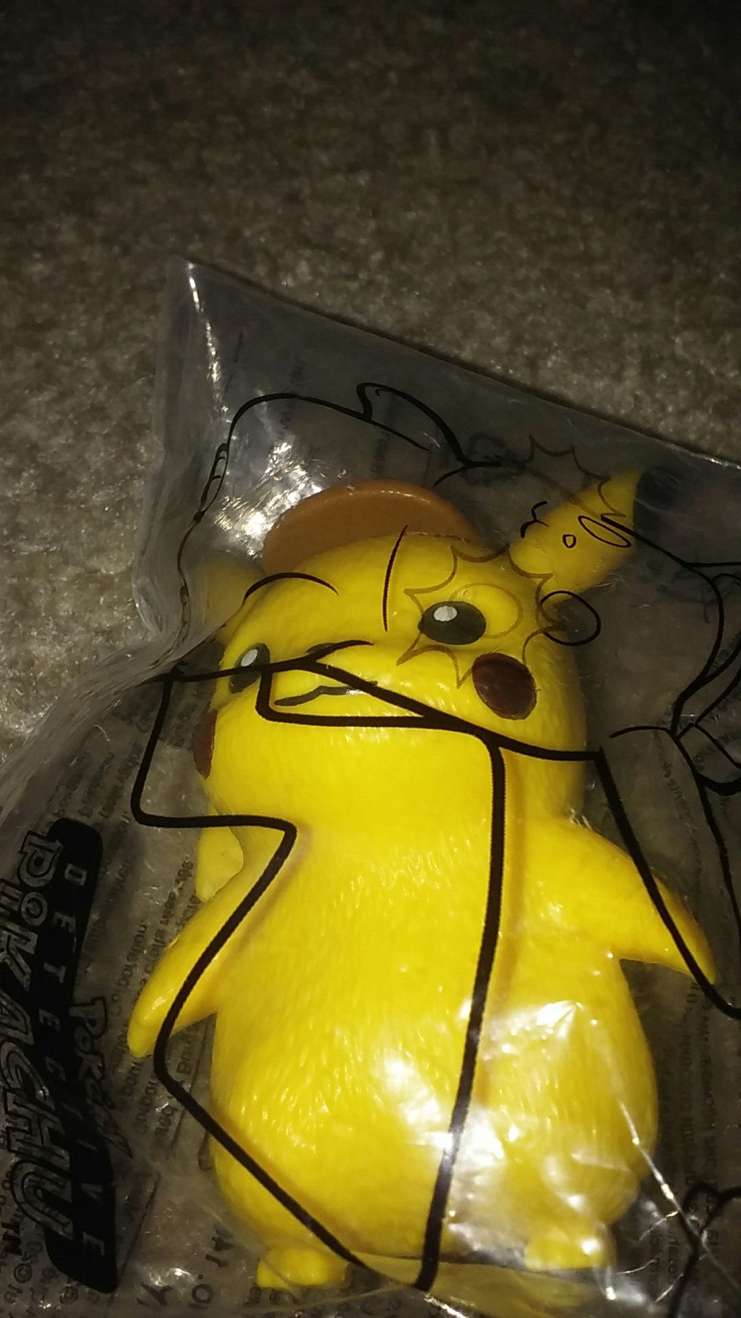 Pokemon Detective Pikachu....Burger King Happy Meal Collectible