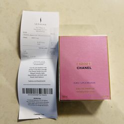 Chanel Chance Eau Splendide EDP 3.4 oz (100ml) – 100% Original – With Receipt