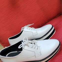 ZARA Brand White Shoes Size 7