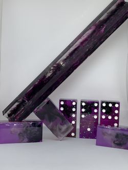 Custom Made Dominos AND Holders