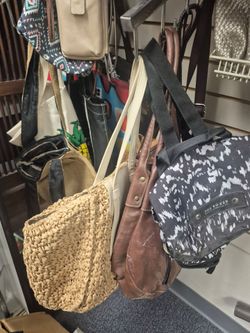 Mixed Lot of Used Handbags and Totes