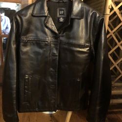 Gap leather Jacket Juniors XL  Fits Like Woman’s SM-Med