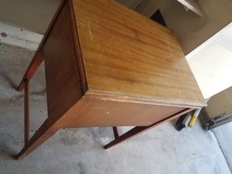 Kenmore sewing machine in table