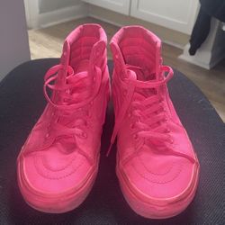 Pink Vans - Size 5.5 Mens 