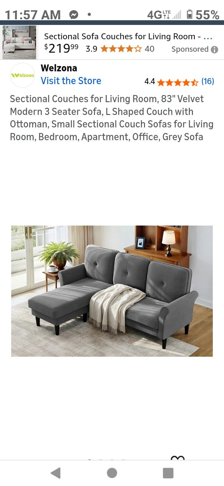 L-shape Couch