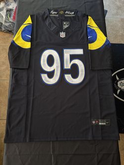LOS ANGELES RAMS MYLES GARRETT STITCHED JERSEY