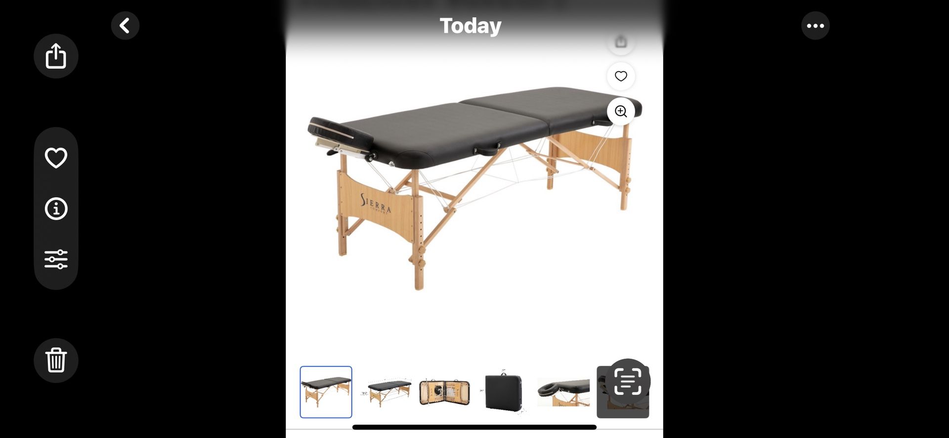 Sierra Comfort Massage Table Portable 