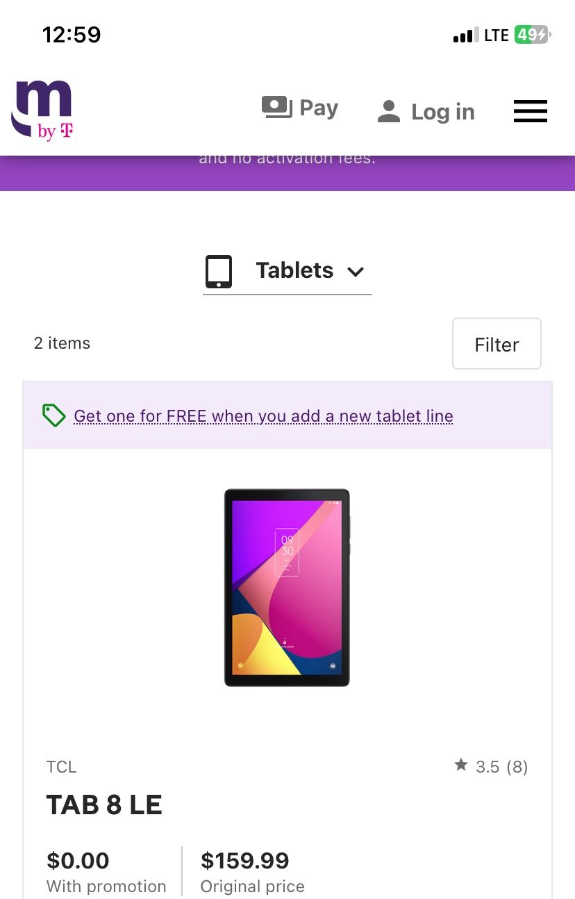 Tcl Tablet