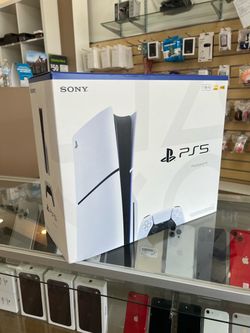 Sony PlayStation 5 Slim Disc Console 1TB Inside Box! 🔥 Financing $1-$100 Down