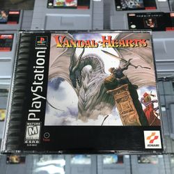 Vandal Hearts Ps1 $75-$80 Each Gamehogs 11am-7pm