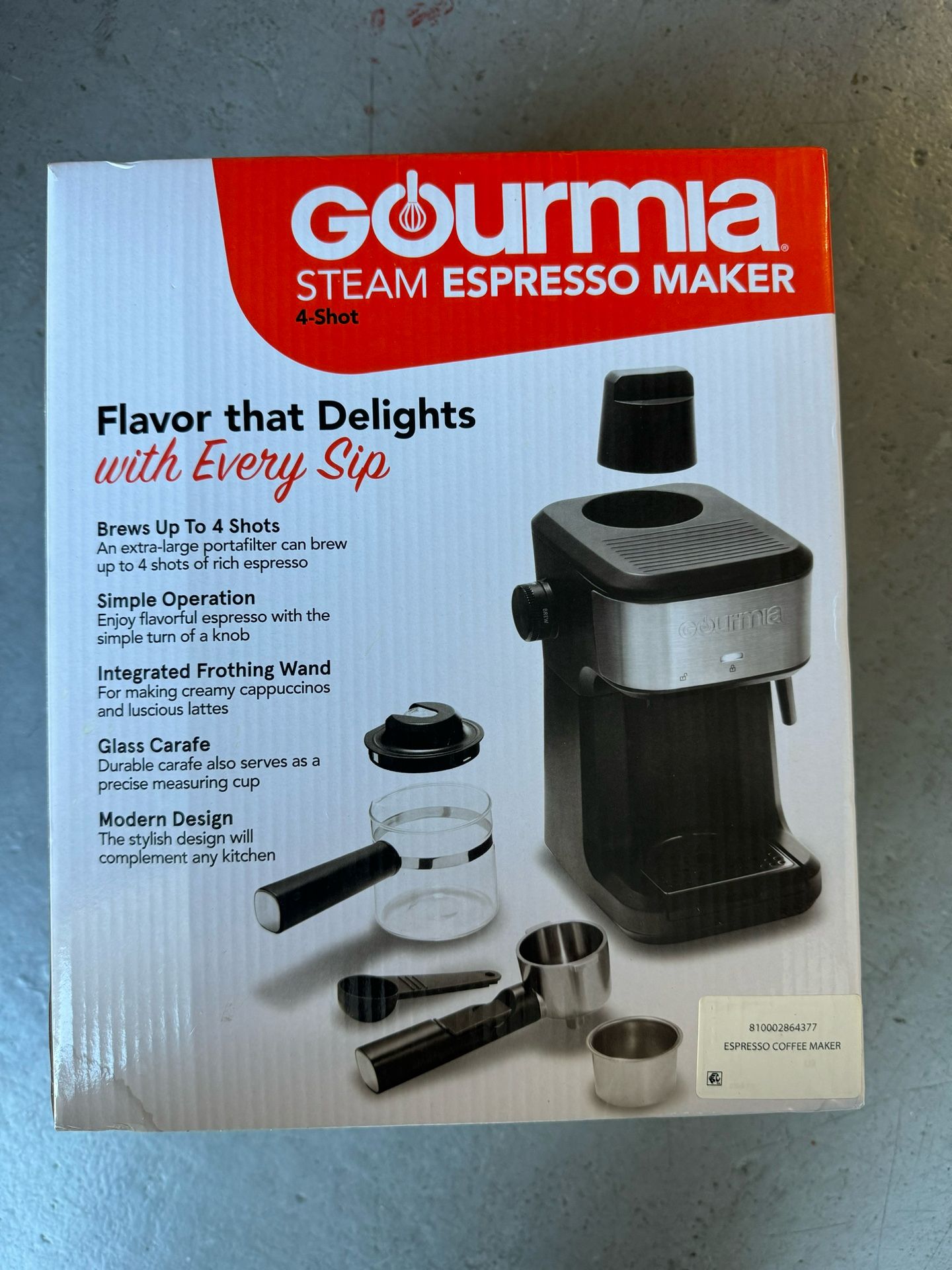 Gourmia Espresso Maker 