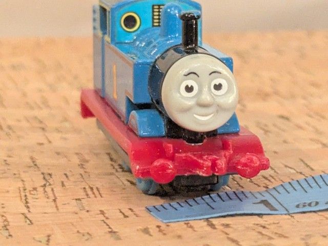 1985 VINTAGE - THOMAS THE TANK ENGINE - THOMAS & FRIENDS - ERTL DIE-CAST TRAIN