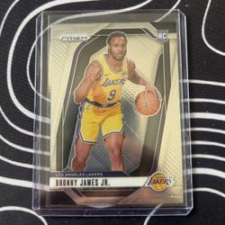 Bronny James Jr Rookie Card 