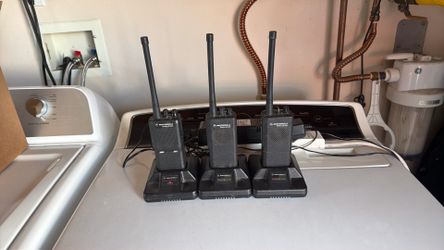 Motorola UHF two-way radios