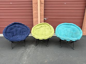 Big Size Collapsible Sphere Moon Chair Steel Frame ($40 Each, $100 For All)
