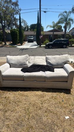 **FREE** Used Large White Couch