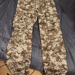 Camo Cargo Pants 