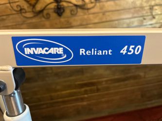 Invacare Reliant Electric Patient Lift with Manual Low Base, 450 lb. Weight Capacity