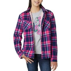 Little Girls Clothes Weatherproof Vintage Girls Sherpa Lined Pink Jacket Size M 10/12 