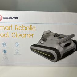 Seauto Pool Vacuum, Above And In Ground Pools, Robot Cleaner Cordless, Climbing