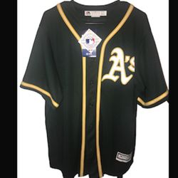 Brand New Authentic Oakland A’s Green Jersey  