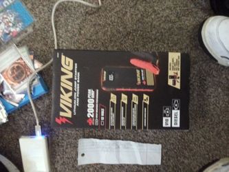 Viking 2000A Lithium-Ion Jump Starter and Power Bank