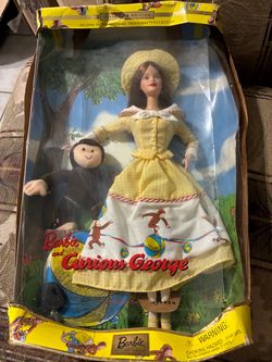 Barbie and Curious George Collector Edition Doll Set