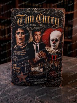 Tim Curry Memorial Tribute Metal Sign