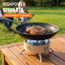 NEW - Portable brass camping stove