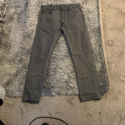 Dark Grey Levi 501